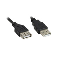 CABLE USB 2.0 MACHO A A HEMBRA  A (3M) XTC305