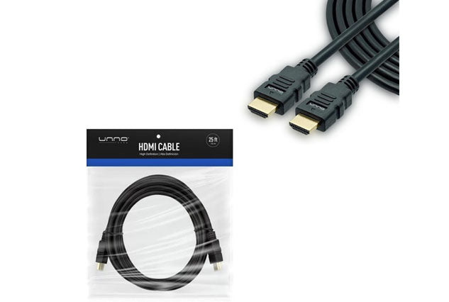 CABLE HDMI | UNNO TEKNO 25 PIES  7.5 M CB4125BK