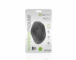 MOUSE VERTICAL INALAMBRICO  2.4 GHZ BLACK KXKMW-390