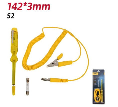 TESTER TIPO LAPIZ 6V/12V/24V14 DELI DL8007