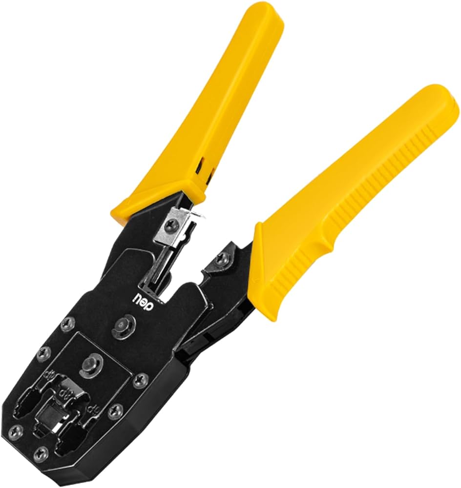 PINZA PONCHADORA MULTIFUNCIONAL RJ45/RJ11/RJ12  DL2468C