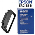 CINTA EPSON ERC-38B ES UN CARTUCHO DE CINTA MATRICIAL DE COLOR NEGRO DISEÑADO PARA IMPRESORA DE RECIBOS Y PUNTO DE VENTA