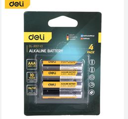 BATERIAS ALKALINAS AAA DELI   DL-JD07-E1