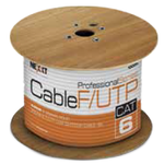 CABLE UTP NEXXT CAT6 EXTERIOR NEGRO 1000 PIES