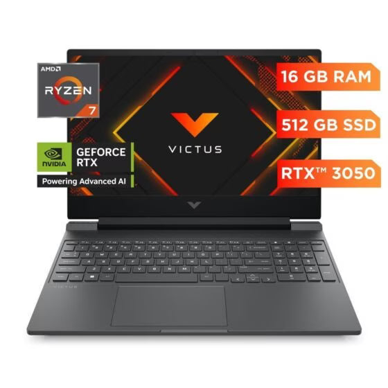 LAPTOP HP VICTUS 15-FB3020LA 15IN AMD R7-7445HS 16GB 512GB W11