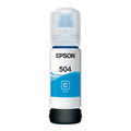 BOTE DE TINTA EPSON 504 CYAN