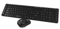 TECLADO Y MOUSE KCK-27OS INALAMBRICO KLIP SLIM NEGRO