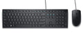 COMBO DE TECLADO Y MOUSE USB DELL ESPAÑOL NEGRO KM300C