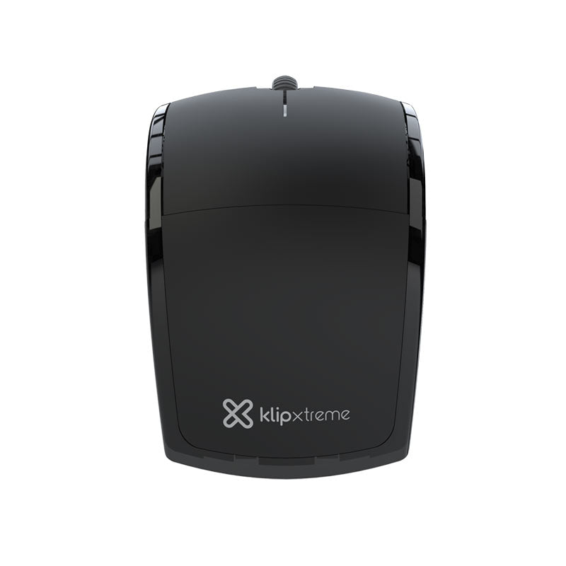 MOUSE INALAMBRICO KLIP KMW-375 ERGONOMICO COLOR GRIS NEGRO