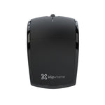 MOUSE INALAMBRICO KLIP ERGONOMICO COLOR GRIS NEGRO