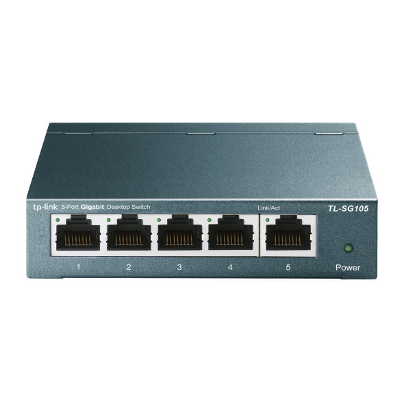 SWITCH GIGABIT DE ESCRITORIO TP-LINK 5 PUERTOS METAL TL-SG105