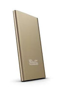 CARGADOR DE BATERIA POWER BANK ENOX 5000 KBH-155GD ALUMINIO COLOR DORADO