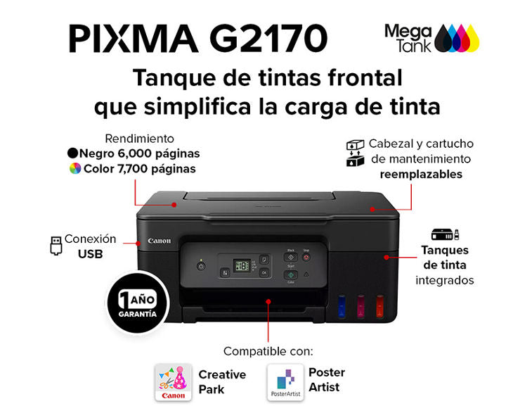 IMPRESORA CANON G2170