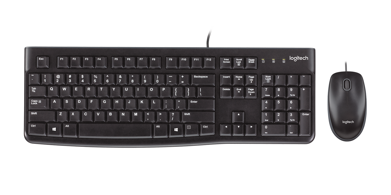 TECLADO Y MOUSE USB LOGITECH MK120