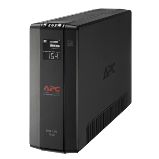 APC UPS PRO BX 1500VA, 900 WATTS BX1500M-LM60 10 TOMAS , AVR, LCD INTERFACE, LAM  12.0A