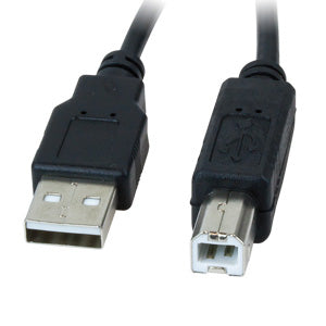 Cable de impresora, cable de impresora USB de 20 pies USB 2.0 A macho a B  macho Cable escáner de alta velocidad blindado USB A a B Cable compatible