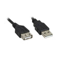 CABLE USB 2.0 MACHO A A HEMBRA  A (3M) XTC305