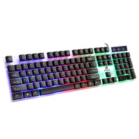 TECLADO GAMING JK922 CABLE USB COLORIDO RETROILUMNACION